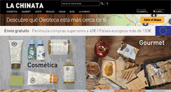 Desktop Screenshot of lachinata.es